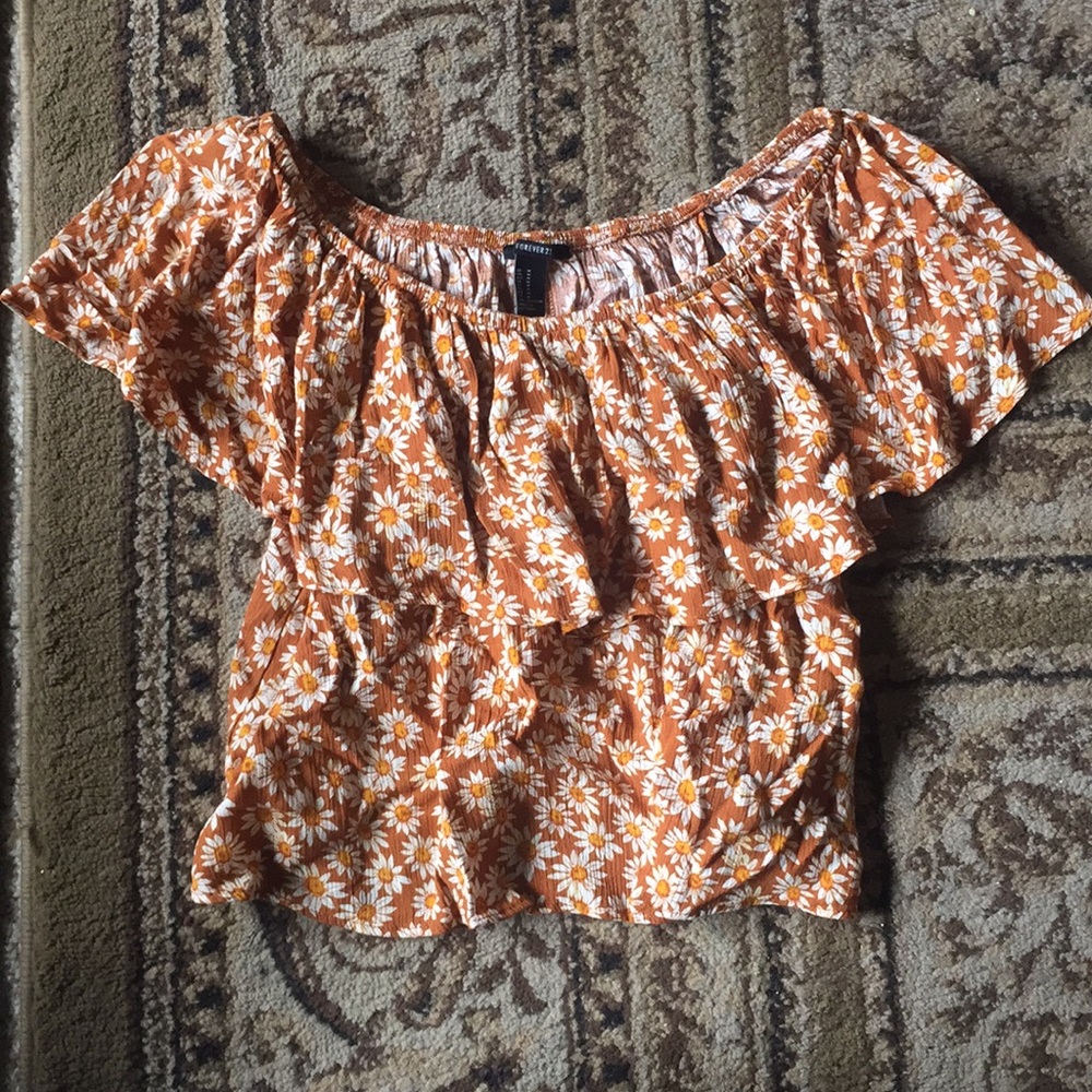Forever 21 sunflower top